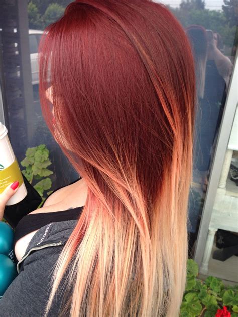 Red to blonde hair. Things To Know About Red to blonde hair. 